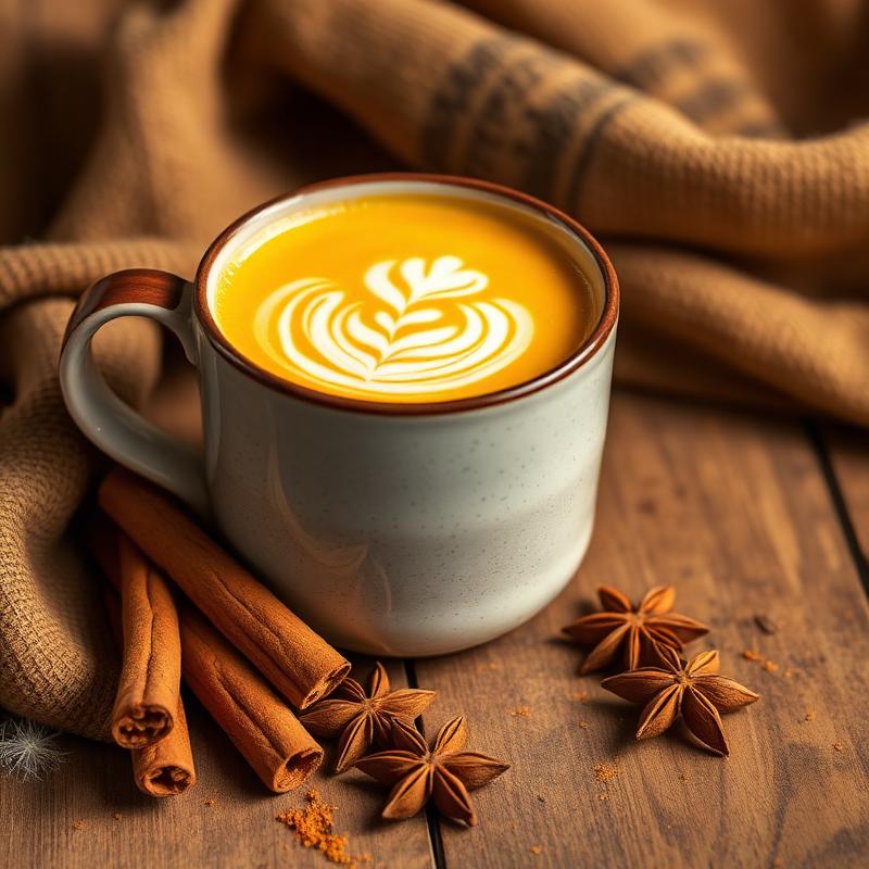 Golden Turmeric Milk Latte