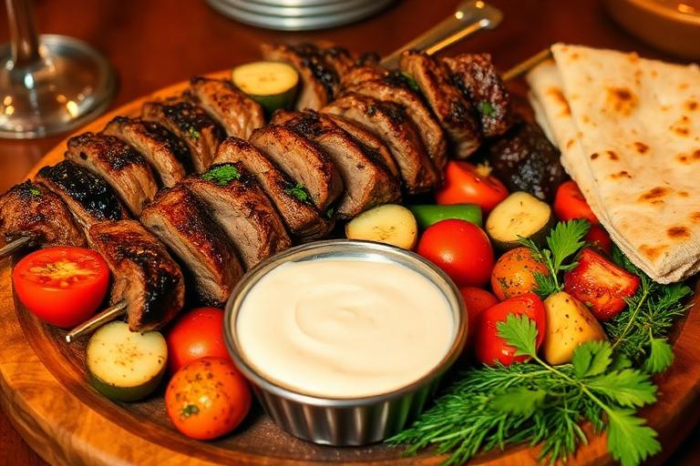 Turkish Adana Kebab